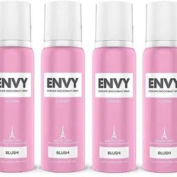 envy 1000 BLUSH DEODORANT SPRAY 120MLX4(220MRPX4) Perfume Body Spray - For Women-picture-12