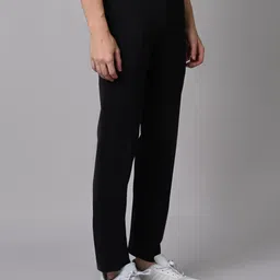 integriti Men Regular Fit Dark Blue Cotton Blend Trousers image 4