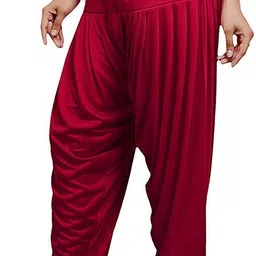 zyna Viscose Rayon Solid Patiala image 3