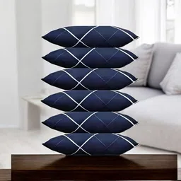 gzzzsd Microfibre Solid Sleeping Pillow Pack of 6-picture-22