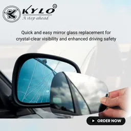 kylo Manual Driver Side, Rear View Mirror For Renault Duster image 2