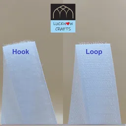 lucknow crafts Imported Premium Sew-On 10 mtr Hook and Loop Velcro Tape Fastener Strap | 25mm Wide Sew-on Velcro-picture-18