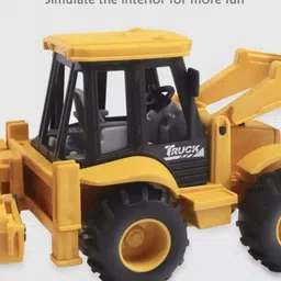 nizomi Construction Vehicle Excavator Toy Unbreakable Car For Kids With Unique Activity image 2