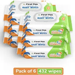 firstpea Soft Cleansing Baby Wipe Extra Thick & Moist Wet Wipes for Baby Pack Of 6-picture-30