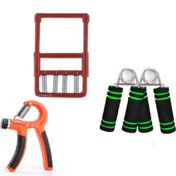dr pacvu 3|Hand Grip,2 Gripper,1 Finger Stretcher for Increase forearm,Wrist arm strength Fitness Accessory Kit Kit-picture-16