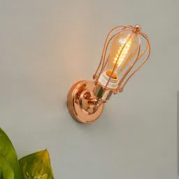 kapoor lampshades Elbow Metal Novelty Wall Light (Copper Finish)-picture-14