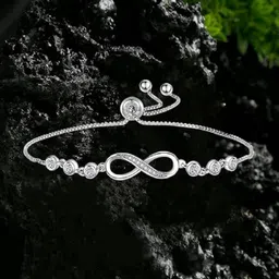 vembley Silver Silver Bracelet image 5