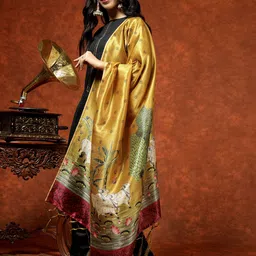 youthnic Women Cotton Blend Kurta Pant Dupatta Set image 2