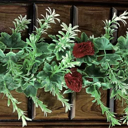 kingstyle impex Artificial Flowers Home Decoration Vine & Creepers Plant Wall Hanging Chain A510 Multicolor Rose Artificial Flower image 2