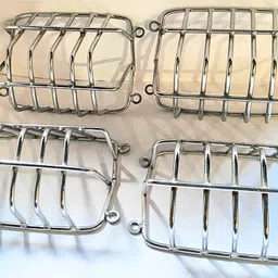 baho auto TRACTOR CHROME INDICATOR COVER FOR SWARAJ TRACTORS 724 733 735 834 FE XT XM Rearlight Frame Support-picture-14