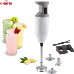 kimatsu 250 W White & Gray Hand Blender, Electric Whisk, Stand Mixer, Chopper-picture-19