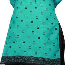 rajnandini Unstitched Cotton Blend Salwar Suit Material Printed image 2