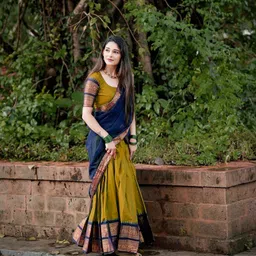 pavitraa sarees Solid Semi Stitched Lehenga Choli-picture-26