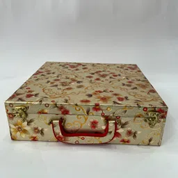 cgc Premium Quality Bangle Box With 4 Rods And Lock system To Carry Bangles. Storage Box, makeup organizer, makeup storage box Vanity Box image 4