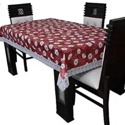 win world PVC 4 Seater Printed Table Cover image 2