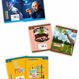 write on white PREMIUM QUALITY PHYSICS CHEMISTRY BIOLOGY COMBO OF 3 B5 Notebook ONE SIDE RULLED 100 Pages-picture-24