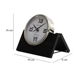 de maison decor Varner Table clock in Silver Black image 3