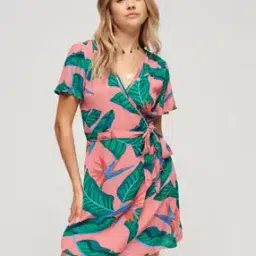 superdry Printed Wrap Dress-picture-51