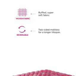 peps india Springkoil Normal Top Reversible 6 Inch Bonnell Spring King Size Mattress image 4