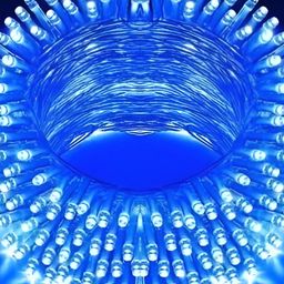 SPARK WORLD Blue Rice-Shaped String Lights-picture-7