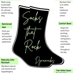 Dynamocks Calf Length Bamboo Socks image 5