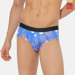 bummer Pack of 3 Anti Microbial Mid Waist Basic Briefs-BRDBCHSPU03S image 1