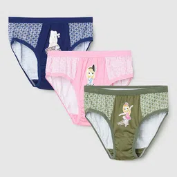 max Pack of 3 Girls Printed Hipster Briefs - NOOSEP001MULTI-picture-29