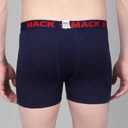 mack jonney VIMAL JONNEY Men Pack Of 3 Assorted Cotton Trunks image 3