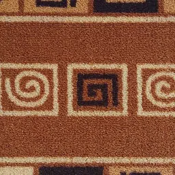 Athom Trendz Set Of 3 Brown & Black Self-Design Anti-Skid Doormats image 5