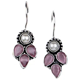 VENI Set Of 2 Silver-Plated 92.5 Silver Drop Earrings image 4