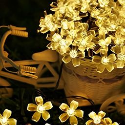 ENORMITY Yellow Flower Shape String Lights-picture-9