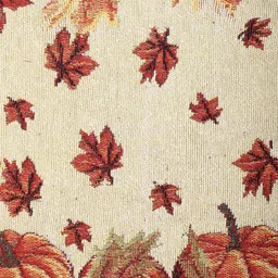 Arrabi Pack of 6 Orange Graphic Cotton Blend Table Placemat image 4