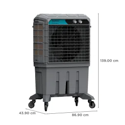 Symphony Movicool L125 125 Litres Commercial Air Cooler with Whisper-Quiet Operation (Cool Flow Dispenser, Dark Grey) image 2
