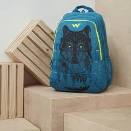 Wildcraft Unisex Blue & Black Graphic Printed Daredevil Backpack-picture-29