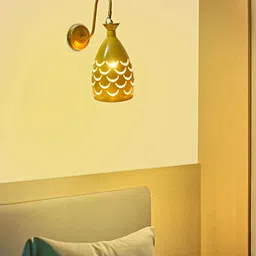 decorativeray Intricated Iron Downlight (Yellow) image 1