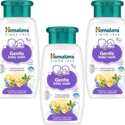 himalaya GENTLE BABY WASH 200ML ( Pack of 3 )-picture-13
