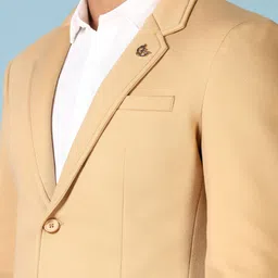 v-mart Men Solid Single Breasted Casual, Festive, Party, Formal Blazer image 4