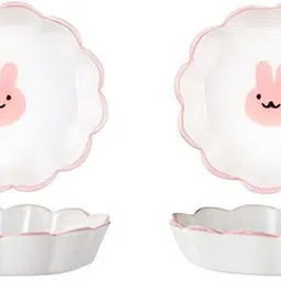 seenoz Ceramic Mixing Bowl Classic Ceramic Bowl for Rice, Soup, Noodles | Microwave and Dishwasher Safe-picture-45