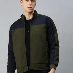 voxxati Men Colorblock Casual Jacket image 2