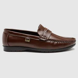 action Lightweight | Comfortable | Trendy | Daily Wear | Synthetic Leather Loafers For Men image 4