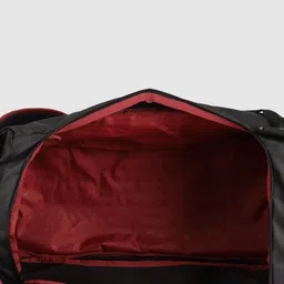 Wildcraft Unisex Black Solid Kombi M Duffel Bag Cum Backpack image 5