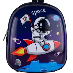 ZEVORA Kids Space Graphic Printed Backpack image 2