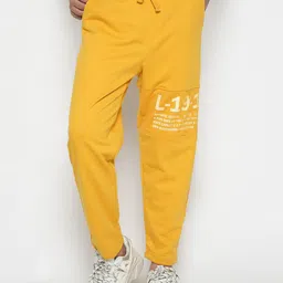 Lil Tomatoes Boys Typography Printed Breathable Fabric Track Pant image 1