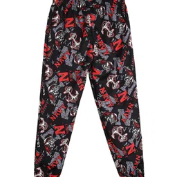 Fashionable Kids Pack Of 2 Printed Cotton Straight-Leg Lounge Pants image 5