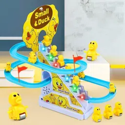 bantas Duck Track Toys for Kids Ducks Chasing Race Track Game Set Escalator Toy image 5