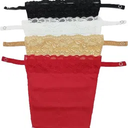 glorsio Women Black, White, Beige, Red Mock Camisole-picture-24