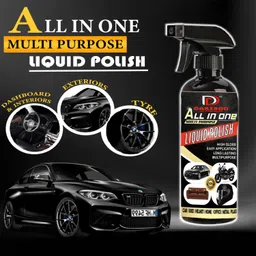 darisdo All in One Multi Purpose Liquid Polish High Glossy Long Lasting All in One Multi Purpose 500ml Vehicle Interior Cleaner image 2