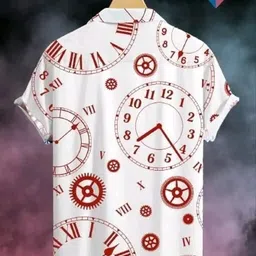 solbiza Men Regular Fit Self Design Casual Shirt image 2