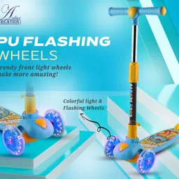 ankur creation with Foot Brake & Height Adjustable Tricycle image 2