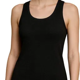 shyam hosiery Women Black Camisole image 3